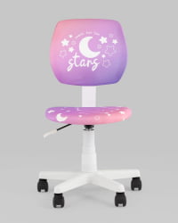 Кресло компьютерное детское ЛОЛО Старрй Нигхт пластик белый / Starry Night