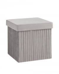 Пуф складной с ящиком Сторе Скуаре Серый / Store Square