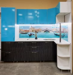 Глянцевый фартук (КОМПОЗИТ) КМ 41 / KM