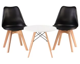 Круглый стол ДОБРИН СХЕЛЛЕЙ Белый / DOBRIN SHELLEY