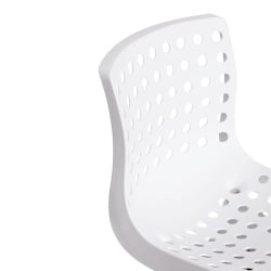 Офисное кресло СКАЛБЕРГ ОФФИCЕ (мод. C-084-Б) металл/пластик, 46 х 59 х 75-90 см, Вхите (белый) / SKALBERG OFFICE (mod. C-084-B) White