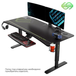 Геймерский стол ЕУРЕКА ИМ63 Блаcк / EUREKA IM63 Black