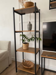 Стеллаж малый 450*340*1320мм Дуб Вотан