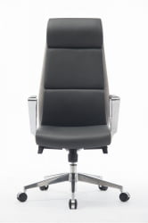 Кресло офисное ЛОНДОН ЛУКС Темно-светло серый / LONDON LUX