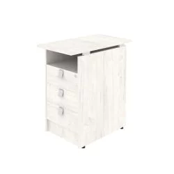 Тумба приставная (с замком) СТЙЛЕ Л.ТП-4.2 Дуб Наварра / STYLE