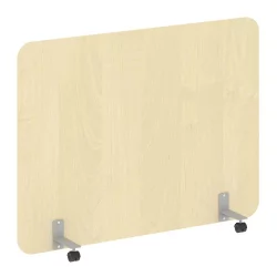 Перегородка на металлических опорах, на роликах Р-лине ДП.Р-160-120 Клен / R-line DP.R-160-120