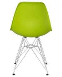 Стул обеденный ДОБРИН ДСР (ножки хром, цвет салатовый (Г-08)) 4 шт / DOBRIN DSR (G-08))