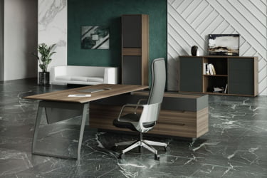 Греденция КУАРТЗ КЗ.0401.БВ.ГФ / QUARTZ QZ.0401.BW.GF