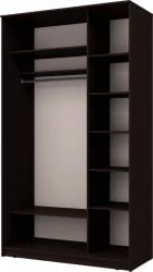 Двустворчатый гардеробный шкаф Хит-23-14-11 Аруба Венге