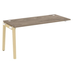 Наборный элемент рабочей станции ОНИКС ВООД ОВ.1.НРС-4.7 Тиквуд Темный/Светлый / ONIX WOOD OW.1.NRS-4.7