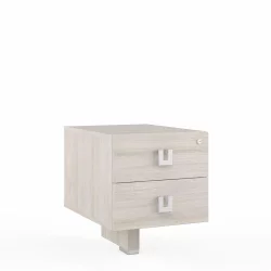 Тумба подвесная с 2 ящиками СОЛ29730102 Светлый дуб / SOL29730102