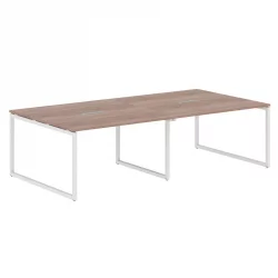 Конференц-стол КСТЕН-К КСКCТ 2714 Дуб Сонома Белый / XTEN-Q XQCT