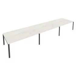 Переговорный стол (3 столешницы) Метал Сйстем Б.ПРГ-3.5 Наварра/Антрацит / Metal System