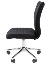 Офисное кресло CХАИРМАН 033 велюр Черный / CHAIRMAN