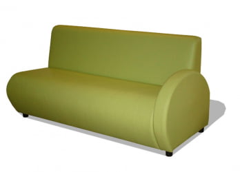 Диван с пластиковыми ножками Клауд В-600/10 / V-600/10