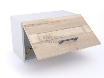 Шкаф под вытяжку (360) ШВ-60, Дублин (600*320*360) Дуб галифакс белый, 21632