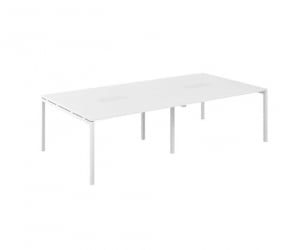Стол переговорный Сигма СГ.276.ВХ.44.ВХ Белый / Sigma SG.276.WH.44.WH