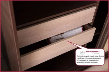 Шкаф-купе эконом Хит-24-14-15 Аруба Венге