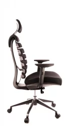 Эргономичное кресло Ерго Блаcк ткань Черный / Ergo Black