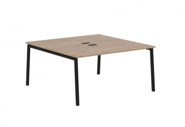 Бенч-система ЕДИС ЕЛВСТ 1516 Дуб Денвер светлый Черный / EDIS ELWST