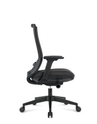 Кресло офисное РУБЙ БЛАCК ЛБ Черный / RUBY BLACK LB