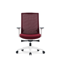 Кресло офисное РУБЙ ЛБ (крестовина алюминий) Красный / RUBY LB