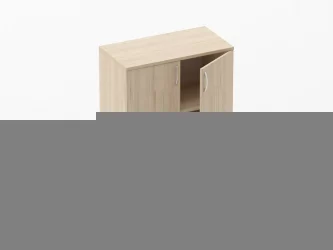 Шкаф средний закрытый Глассй 6.12.131 Туя / Glassy