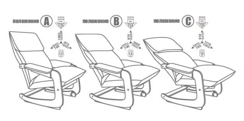 Кресло-трансформер Модель 81 венге / Дунди