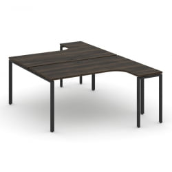 Рабочая станция CОНCЕПТ CН.ДСА-002 Дуб Мали Черный / CONCEPT CN.DSA-002