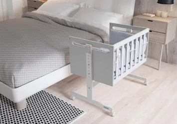 Люлька для новорожденных Микуна Йоу&Ме МО-1838 грей/вхите / Micuna You&Me grey/white