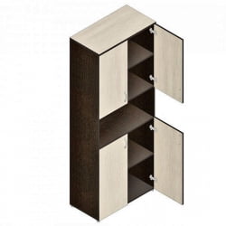 Шкаф для документов Р.Ш-4 венге/дуб