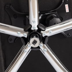 Кресло Апполон ткань, т.-серая / Appolon