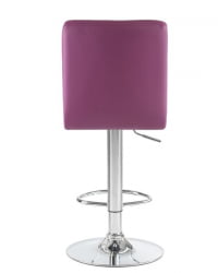 Стул барный ДОБРИН КРУГЕР (фиолетовый) 2 шт / DOBRIN KRUGER