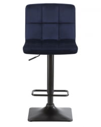 Стул барный ДОБРИН ДОМИНИC (темно-синий велюр (МДЖ9-118)) 2 шт / DOBRIN DOMINIC (MJ9-118))