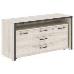 Тумба с фригобаром ТТФ-3Д Сосна Эдмонд / TTF-3D