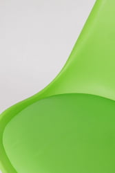 Стул со спинкой Еамес СC-034 Зеленый / Eames SC-034
