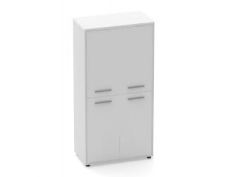 Шкаф 3 широкий закрытый, 4 двери Дека 10.16.121 Белый / Deka