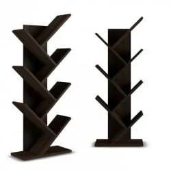 Стойка для книг Акцент СК-9 (9 полок) Венге