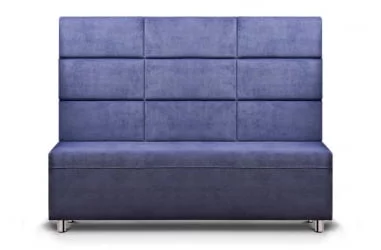 Диван металл Клаб-10 1А/160 Индиго Крайола