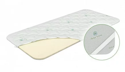 Наматрасник Ванила Плус 180х190 трикотаж Стандарт / Vanila Plus
