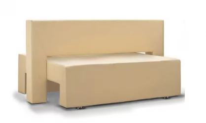 Диван металл Клаб-1 2/140 Бежевый