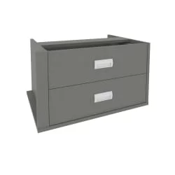 Блок ящиков боковой Марис СХ.ЙБ-4 Металлик / Maris SH.YB-4