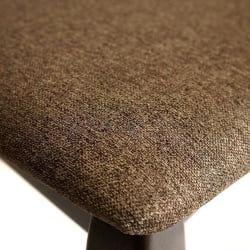 Стул Андромеда/ Андромедэ дерево гевея, 47х55,5х107 см, Каппучино, ткань коричневая С 168-7 / Andromeda Cappuchino, S