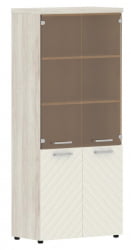 Шкаф комбинированный с топом Торр ЛУКС ТЛХC 85.2 Сосна Эдмонд Латте / Torr LUX TLHC