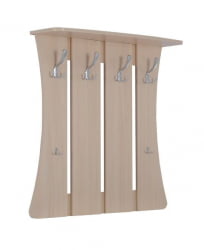 Настенная вешалка Уют-2 Дуб Млечный