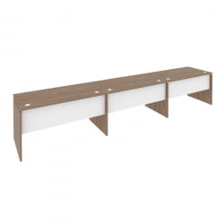 Рабочая станция ОНИКС О.РС-3.3.7 Дуб Аризона/Белый / ONIX O.RS-3.3.7