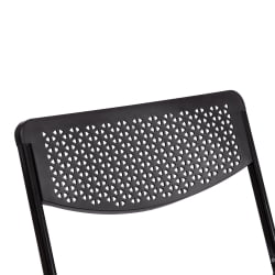 Стул складной ФОЛДЕР (мод. 3016) каркас: металл, сиденье/спинка: пластик, 48,5 х 48 х 82,5 см, блаcк (черный) / FOLDER (mod. black