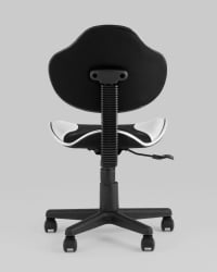 Стул офисный КЗЙ Черно-белый / QZY