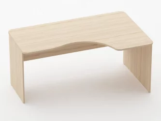 Стол угловой Глассй 1.14.16Пр Венге / Glassy