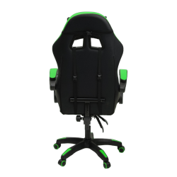 Кресло 892-1 цвет черный/зеленый с массажем 892-1-блаcк-греен-масс / 892-1-black-green-mass